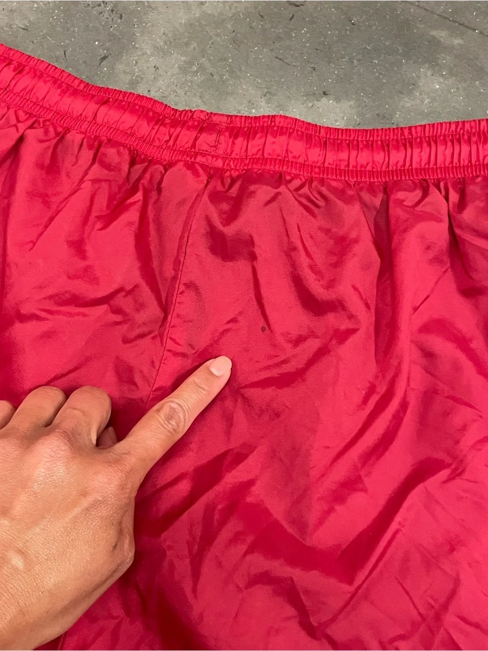 Vintage Nike Logo Swish Athletic Lounge Shorts